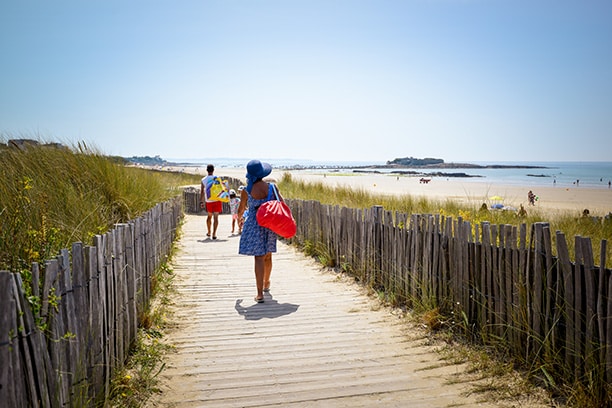 Plage du Fort-Bloqué à Guidel-Plages - ©E.LEMEE-LBST