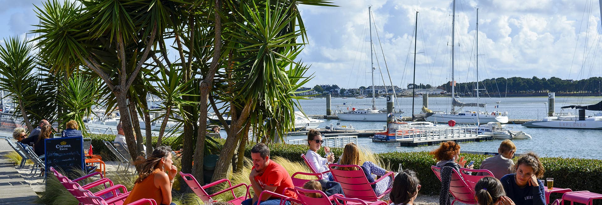 Terrasses à Lorient La Base - ©E.LEMEE-LBST