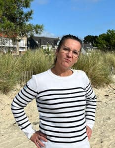 Sandra Huchon, Responsable accueil et qualité à l'Office de tourisme de Carnac